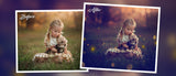 Fireflies Overlays and Summer Night Meadow PS Actions Set.
